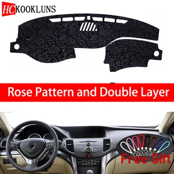 

Rose Pattern For Honda spirior 2009 2010 2011-2013 Dashboard Cover Car Stickers Car Decoration Car Accessories Interior Decals