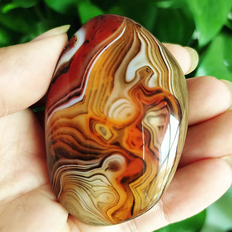 Натуральный камень Sardonyx агат пальмовые камни небольшие и кристаллы Исцеляющие