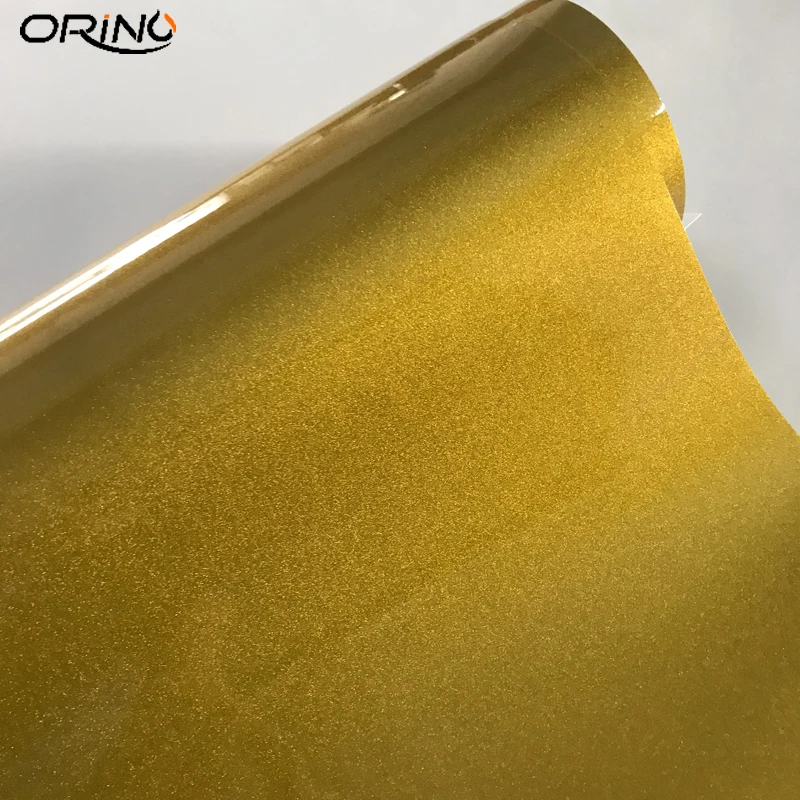 Gold Diamond Glitter Vinyl Sticker Wrap-3