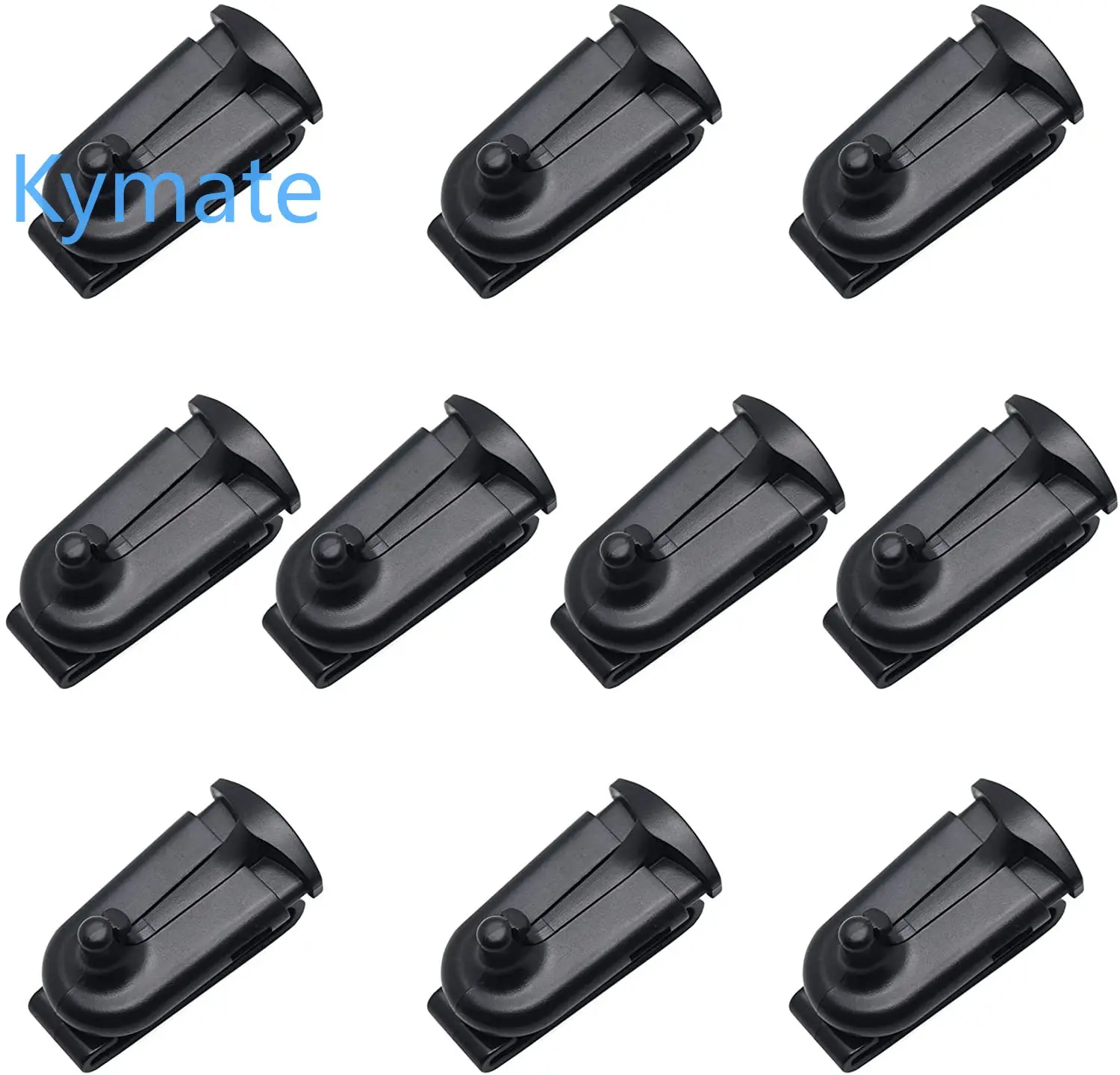Kymate Talkcirca Raidos Ntn9392B Clip Da Cintura Di Ricambio Walkie Talkie Per Motorola T6200 T5720 Sx750 Mb140R Mh230R (10 Confezioni)