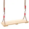 Solid Wood Swing Adult Kids Sensory Toys Family Outdoor Games Tree Swings Preshool Indoor Swing Chair Wooden Load Bearing 150kg 1