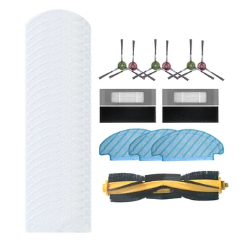 

Accessory Is for ECOVACS Deebot Ozmo T8 Roller Brush Side Brush Disposable Wipe HEPA Filter