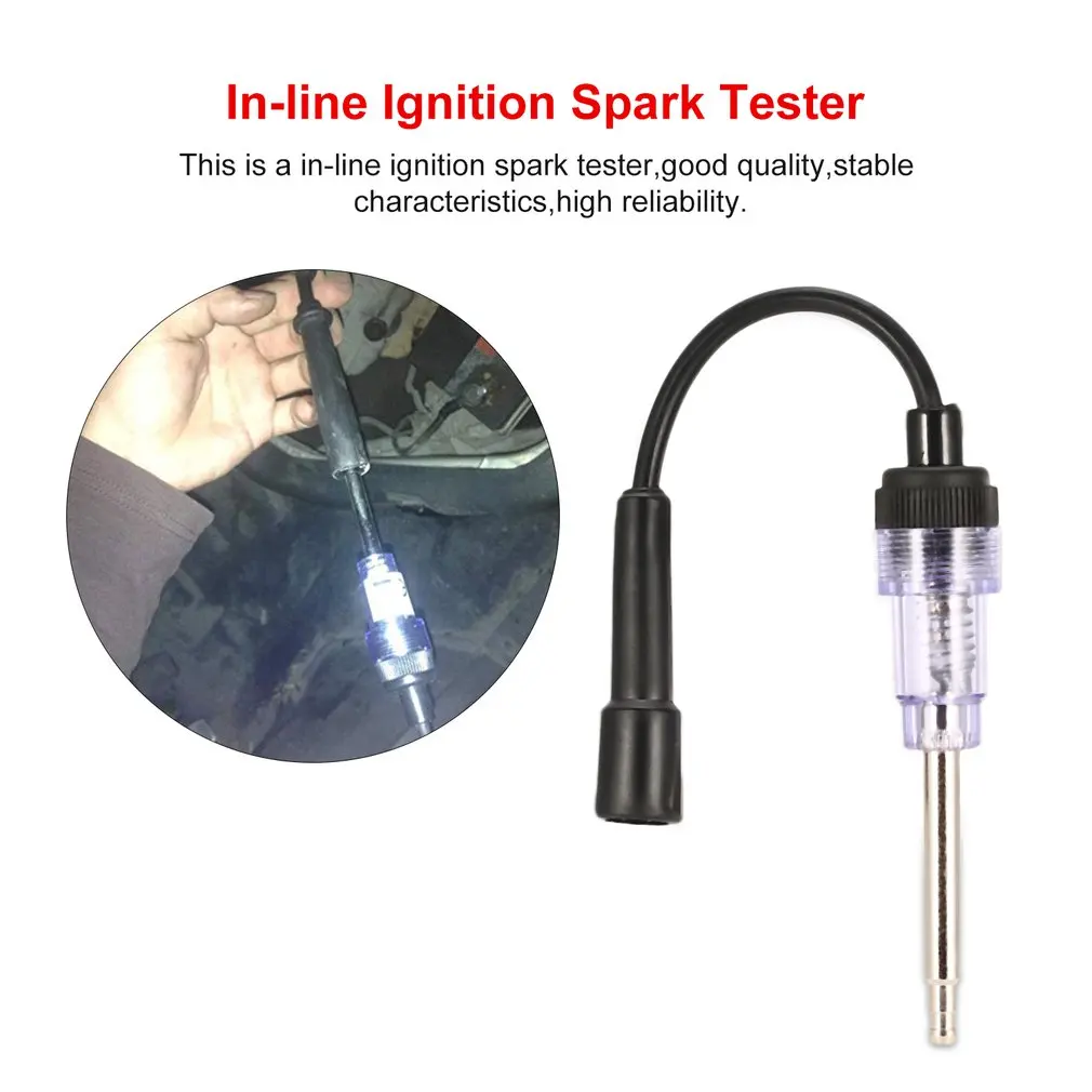 Spark Plug Tester Ignition System Coil Engine In Line Auto Diagnostic Test Tools Ignition Spark Tester Ignition Detector