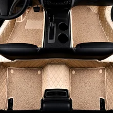 Легко моющийся автомобильный коврик для ног для GMC 1500 Sierra 2500 Yukon(2001-) и т. д. автозапчасти Модель автомобиля Нескользящие водонепроницаемые коврики