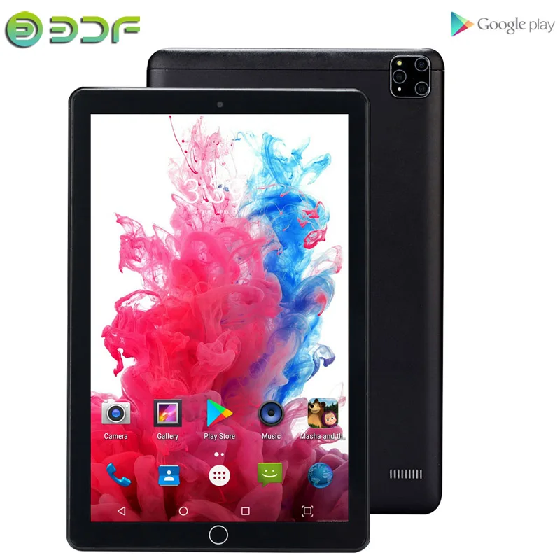 

Latest 10.1 Inch Tablets Quad Core 3G Cell Phone Call 2GB+32GB Dual SIM Card Wi-Fi Bluetooth 4.0 IPS Android 7.0 Tablet PC