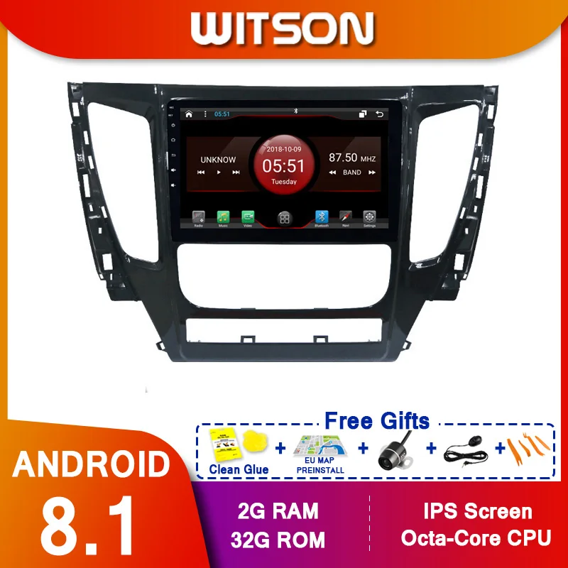 WITSON 9 &quotFULL HD сенсорный экран Android 10 0 Восьмиядерный Автомобильный GPS