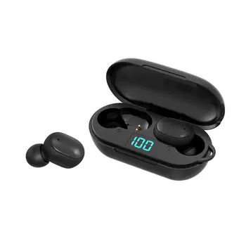 

Bluetooth 5.0 Wireless Earbuds TWS Bluetooth Earphones Stereo Bass With Mic & Charging Box Handsfree Earbuds Sweatproof