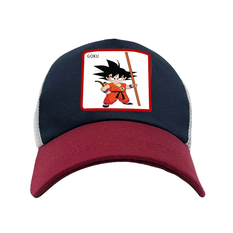 color19 Алиэкспресс Лидер продаж dragon ball wukong wu rice, дизайнерская бейсболка с принтом, регулируемая бейсболка - Цвет: color19