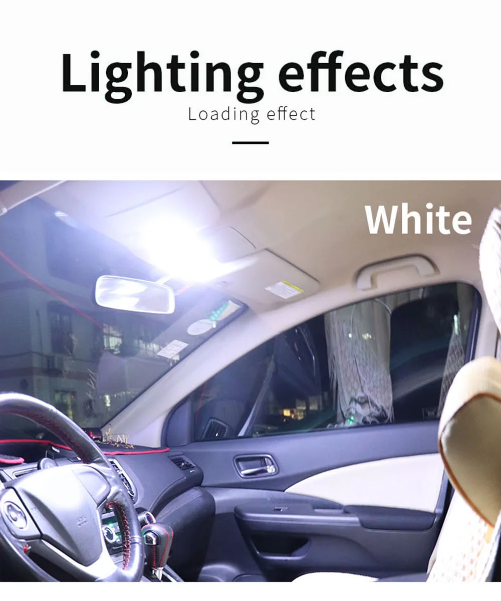 car light bulbs 1pcs 3030 Festoon 31mm 36mm 39mm 41/42mm C5W Led Bulb CANBUS C10W Dome Reading Lamp Car Beleuchtung Interior License Plate Light ambient lighting car