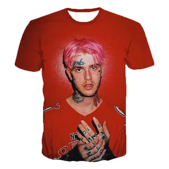 

Rapper Lil Peep 3D Print Tshirt Men/women Hiphop Xxx Tentacion T-shirt Boy Cool O-neck T Shirt Man Summer Tops Clothes
