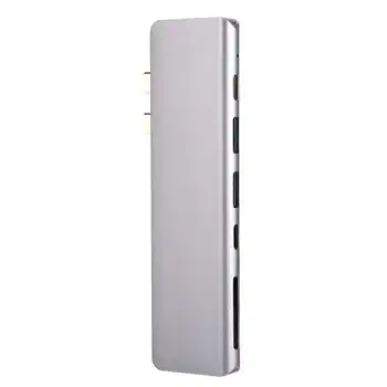 

7-in-2 USB-C Hub 2 USB3 0 PD Charging USB C/F Memory Card Reader Adapter
