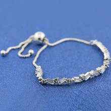LISM [ ] зима стиль Ледниковый браслет Веревка Леди Мода подарок 925 Серебро DIY оригинальные ювелирные изделия