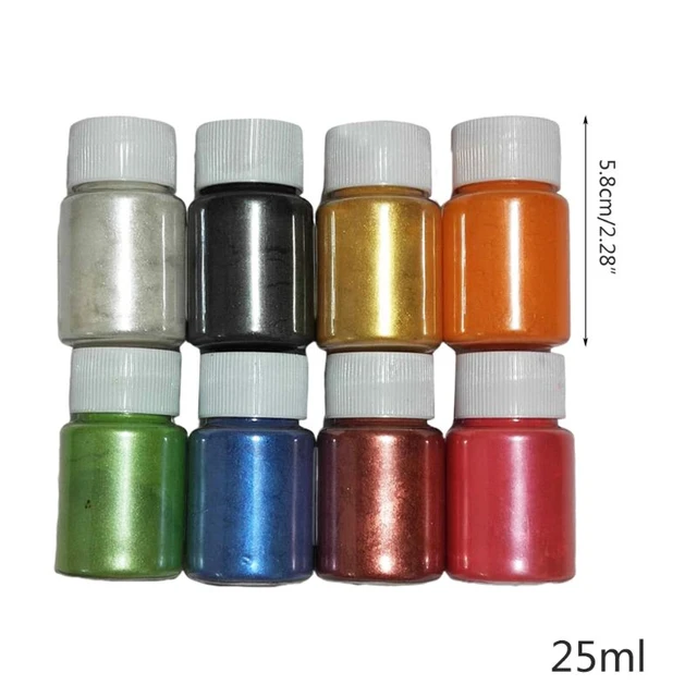 15 Colors Powder Dyes Epoxy Resin Pearl Natural Micas Powder Pigment 