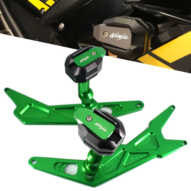 

For KAWASAKI NINJA250 NINJA300 NINJA 250 300 Motorcycle Falling Protection Frame Slider Fairing Guard Anti Crash Pad Protector