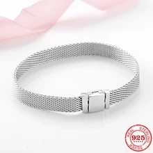 Exquisite 925 Sterling Silver Fashion Clip Beads Bracelets for Women Fit Original reflexions bracelet charms femme Jewelry gifts
