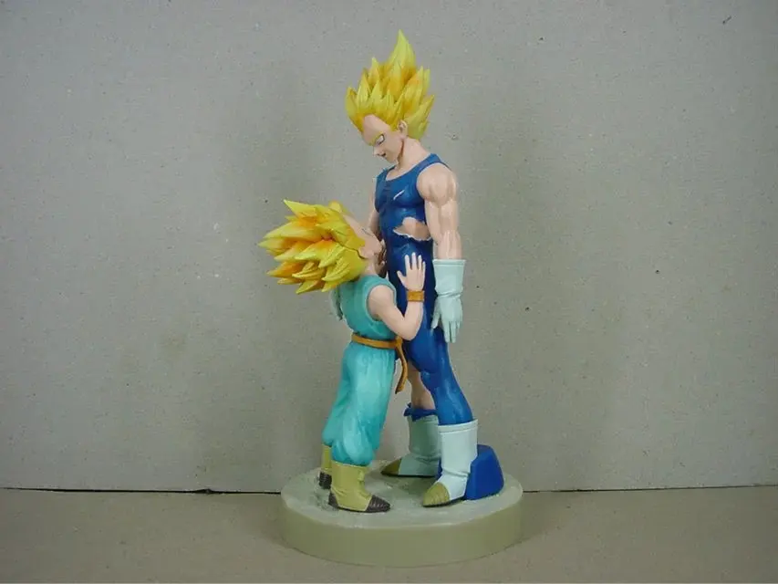Dragon Ball Супер Saiyan люди стволы Магия Вегета родитель-ребенок прощание DS сцена гаражный комплект