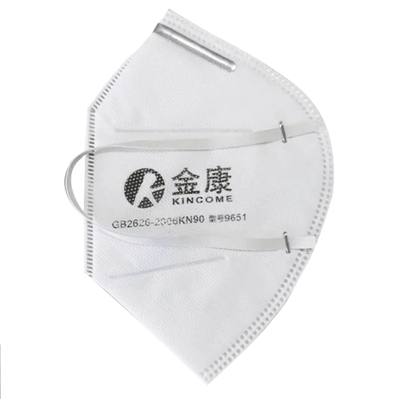 

N90 Mask PM2.5 Anti-virus Vertical Folding Nonwoven Activated Carbon Anti Fog Dust Respirator Mouth Mask
