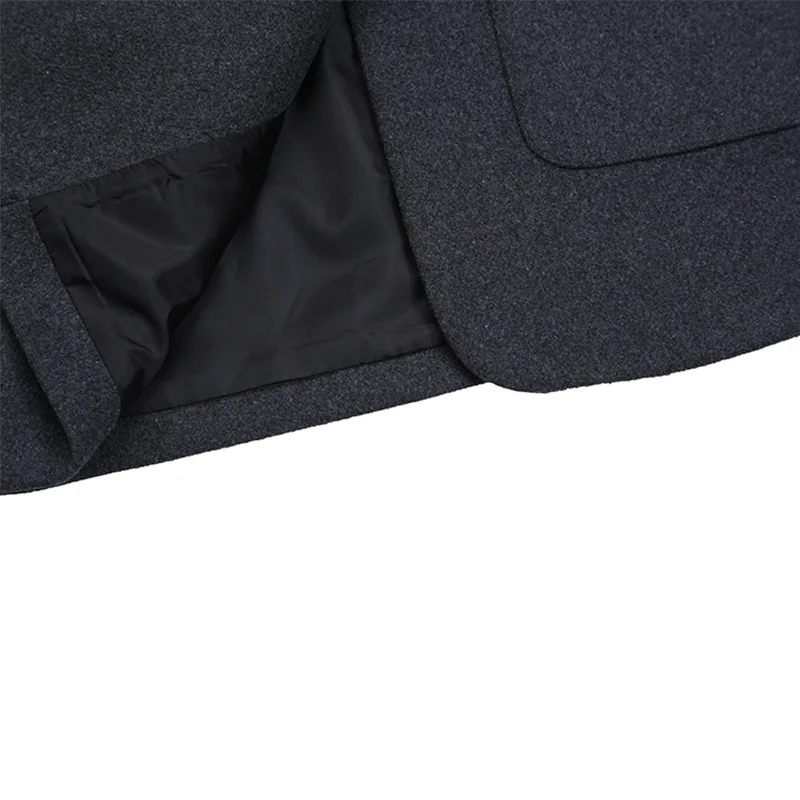 Retro Woolen Simple Thin Solid Color Loose Korean Version of Thin Wool Casual Thick Suit Jacket Autumn Winter 2020 Suit Women - 4.00064E+12 Retro Woolen Simple Thin Solid Color Loose Korean Version of Thin Wool Casual Thick Suit Jacket Autumn Winter 2020 Suit Women - 4.00064E+12