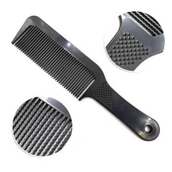 

Anti Static Long Waved Teeth Carbon Comb Women Make Hair Smooth Comb Professional Hairdressing Men Comb For Hairstyling