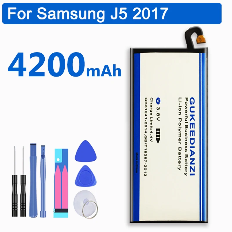 GUKEEDIANZI Phone Battery EB BJ530ABE 4200mAh For Samsung Galaxy J5 Pro ...