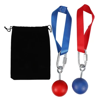 

ELOS-1Pair Arm Force Wrist Force Grip Training Pull Up Power Ball Hold Grips Fitness Equipment Hand Grip Strength Trainer