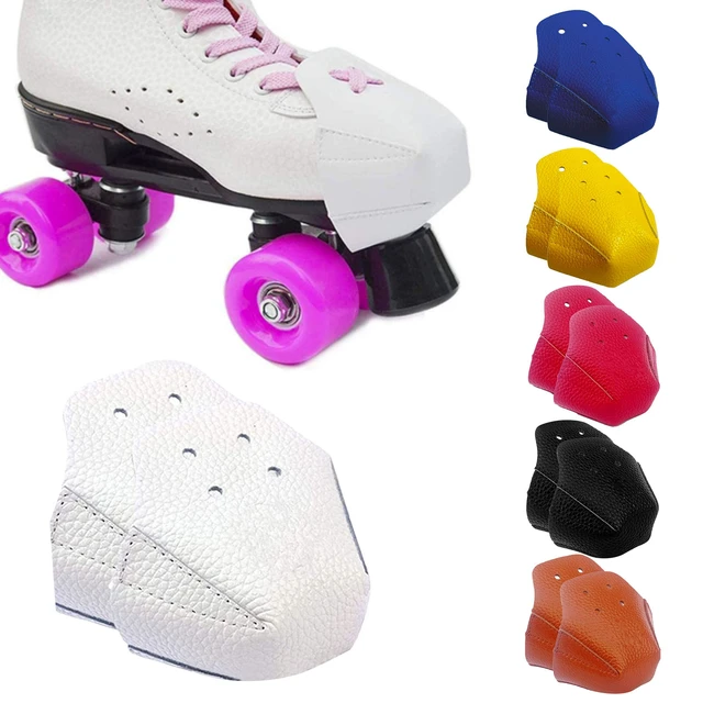 1pair Roller Skates Skating Shoes Cover Ice Skates Leather Toe Cap Guard Roller  Skate Toe Protector For Roller Skate Accessories - AliExpress