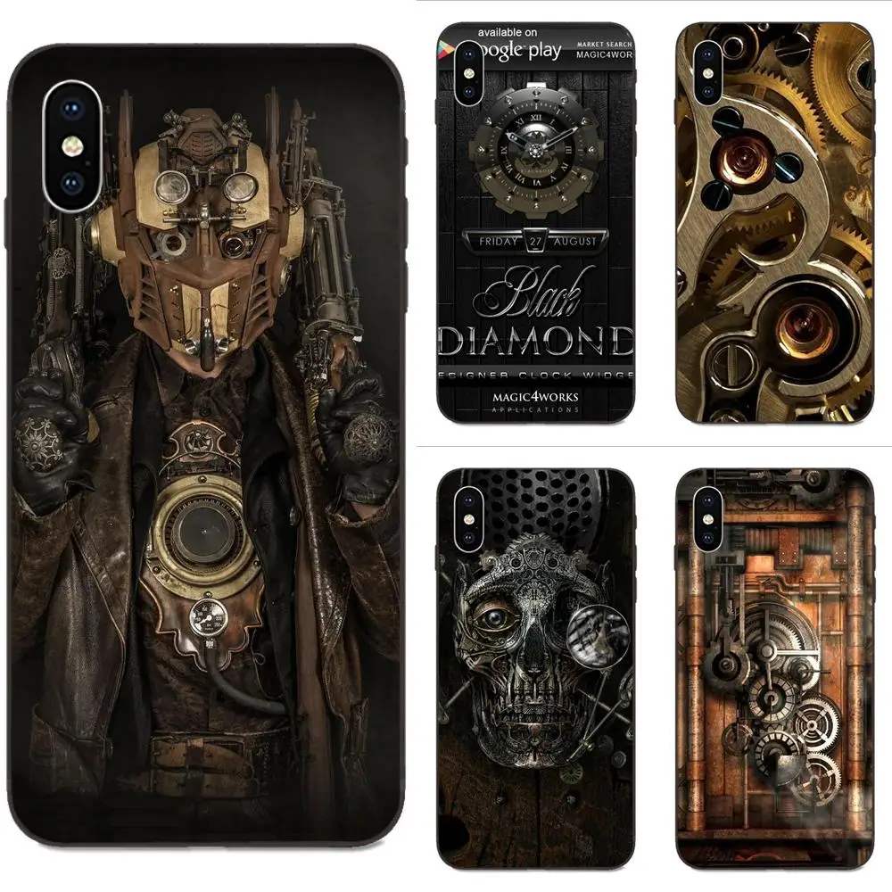 Для huawei mate 9 10 20 P8 P9 P10 P20 P30 Lite Mini Play Pro P smart Plus Z 2017 2019 мягкий телефон стимпанк камера