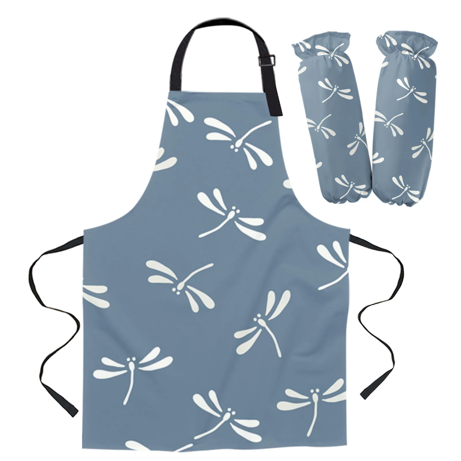 Animal Dragonfly Wings Apron Kitchen Household Cleaning Barber Apron