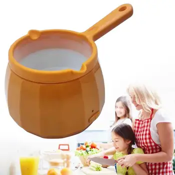 

Ice Cream Hot Pot Set With Handle Cheese And Cheese Furnace Hot Melting Insulation Resistant Temperature Pot Chocolate High E1L1