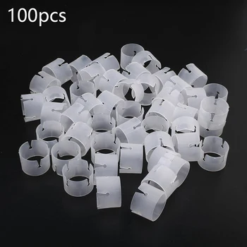 

100pcs Balloon Clip Ties Arch Garland Connector Ring Buckle Wedding Birthday Balloons Clips Ring Plastic Arch Balloons Clip Buc