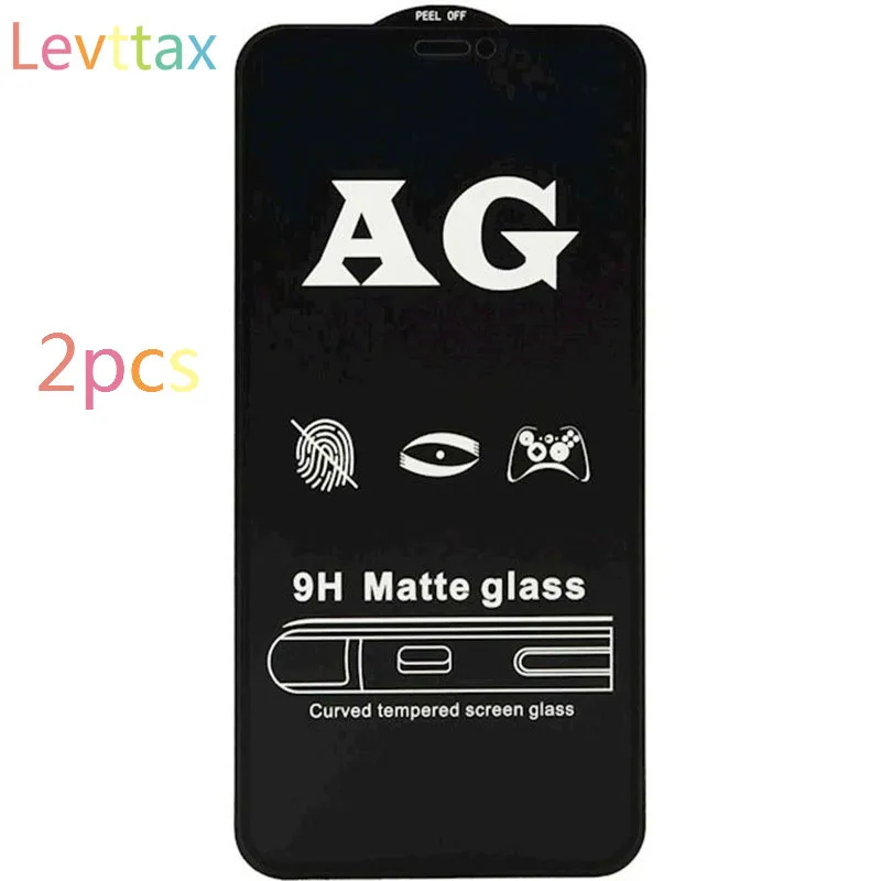 

AG Matte 9H For iPhone 12 Tempered Glass Screen Protector For iPhone 11 Pro Max Anti-Fingerprint Film For iPhone Max XR X 8 7 6