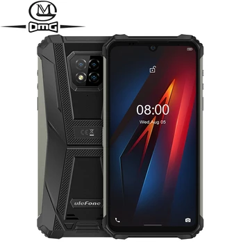 Перейти на Алиэкспресс и купить Чехол-накладка Ulefone Armor 8 6,1 дюймов NFC IP68 противоударный надежные смартфоны Android 10 4 Гб + 64 Гб Восьмиядерный OTG 5580 мАч мобильный телефон