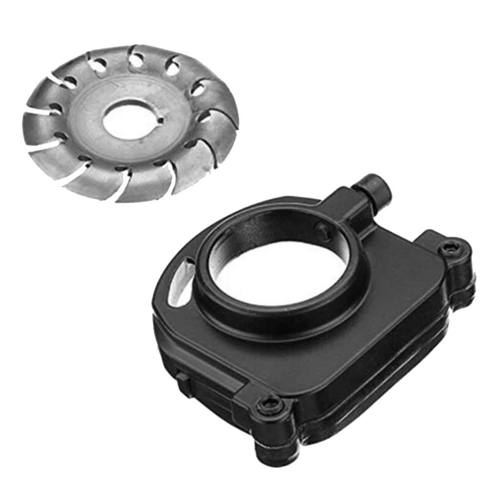 Angle Grinder Accessories 65*16mm 12 Teeth Wood Carving Disc +Protective Cover for angle grinders supplies |