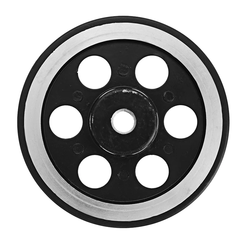 

1PC 65mm 4mm/6mm Hole Diameter Metal Wheels for Smart Robot Chassis Car