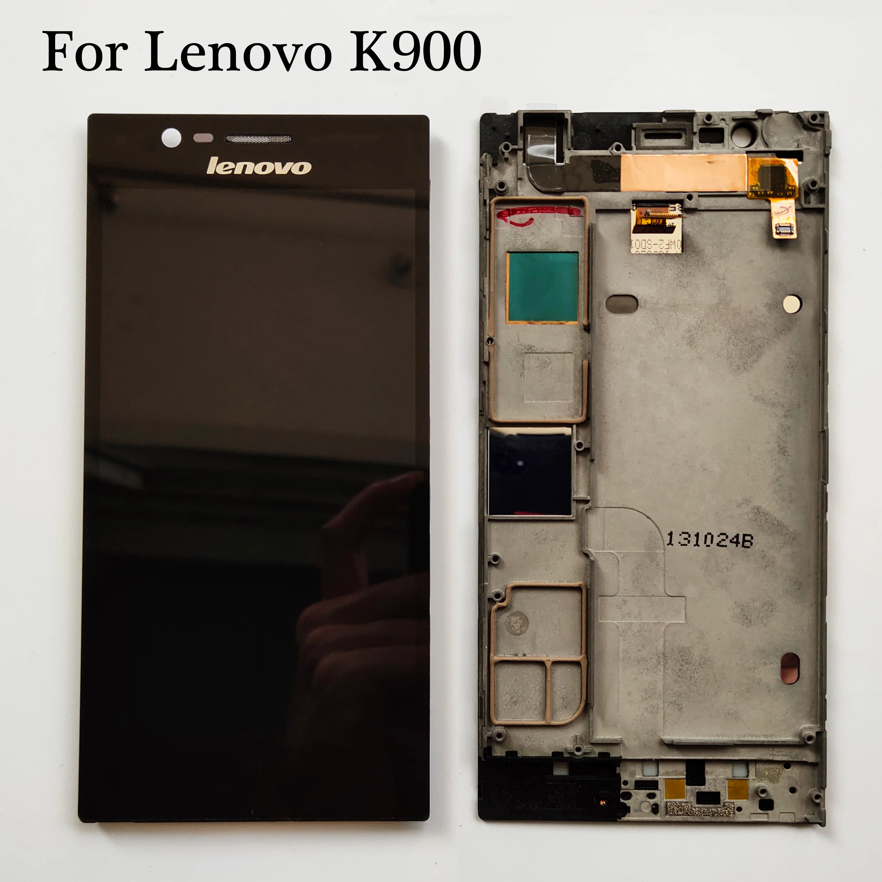 

High Quality Black 5.5 inch For Lenovo K900 Full LCD DIsplay Touch Screen Digitizer Assembly Replacement With Frame