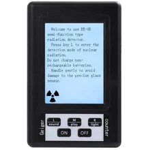 Détecteur de rayonnement nucléaire Portable EMF BR-9B, compteur Geiger à affichage numérique LCD, testeur complet, offre spéciale