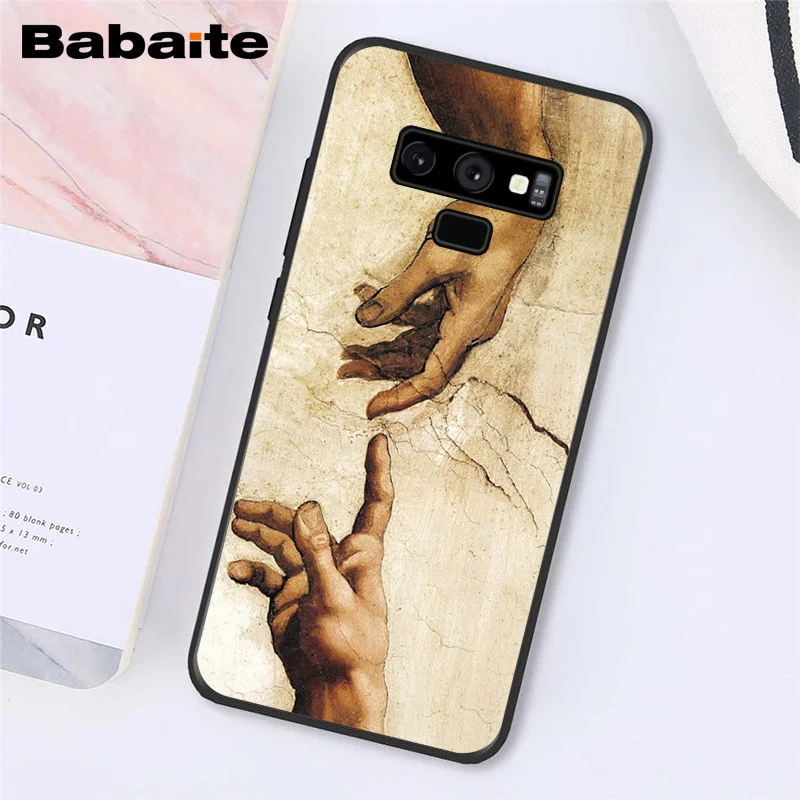 Babaite Italy leonardo da vinci художественный чехол для телефона с рисунком для samsung Galaxy A50 S10 Plus Note9 Note8 7 10 Pro - Цвет: A3