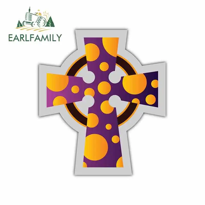 EARLFAMILY 13 см x 11 5 для Celtir крест Религия тонкой наклейка граффити наклейки забавные