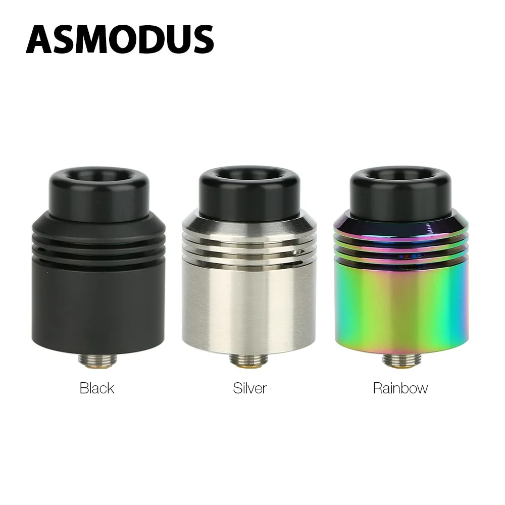 

Heavengifts Asmodus Thesis Barrage RDA with Two Post for Easy Single coil Building 24mm RDA Atomizer 510 Thread vs Zeus X/ DROP