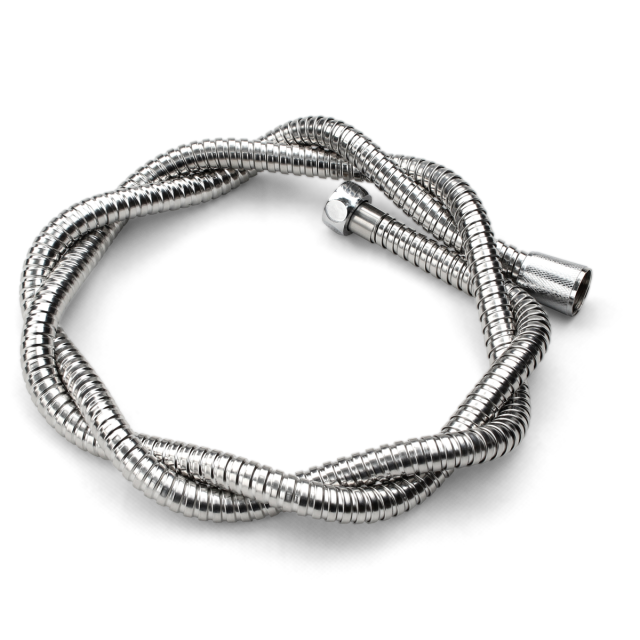 Bathroom Shower Head Hose Holder Set 1.5m Chrome plated 2 meter Commen Pipe with No Drill Bracket Shower Head Accessory