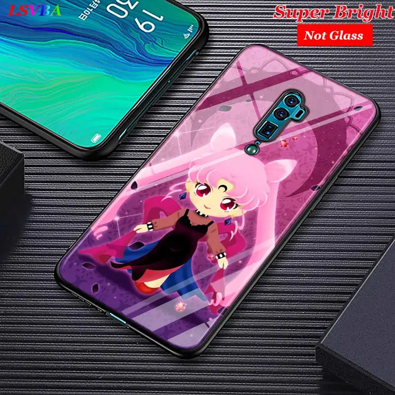 

Cut Sailor Moon Anime for OPPO Reno Z 10X Zoom F11 F9 F7 F5 A7 R9S R17 Realme 2 C2 K3 Pro Super Bright Phone Case