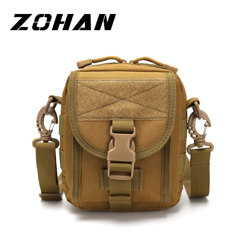 

Shoulder Handbag Waterproof Military Tactical Nylon Molle Waist Pack Hiking Fishing Hunting Sports Waist Camping Messenger Bag