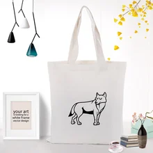 Иллюстрация Холщовая Сумка для сумки печать на заказ логотип DIY ежедневное использование экологический многоразовый переработанная хозяйственная сумка