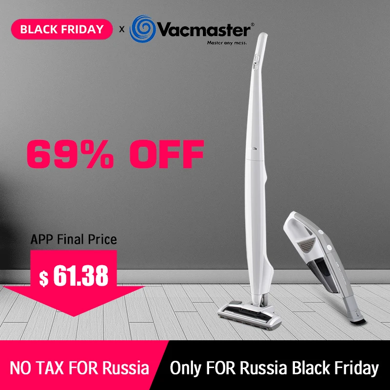 

Vacmaster easy home 18V Cordless battery 3-in-1 Stick Vacuum Cleaner wireless handheld household car home portable-VSA1802