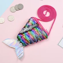 Небольшие кошельки для монет, со стразами, Детские Сумки искусственной кожи рыбы Форма кошельки милый кошелек мешочек для ключей Сумки из натуральной кожи Для женщин девочек