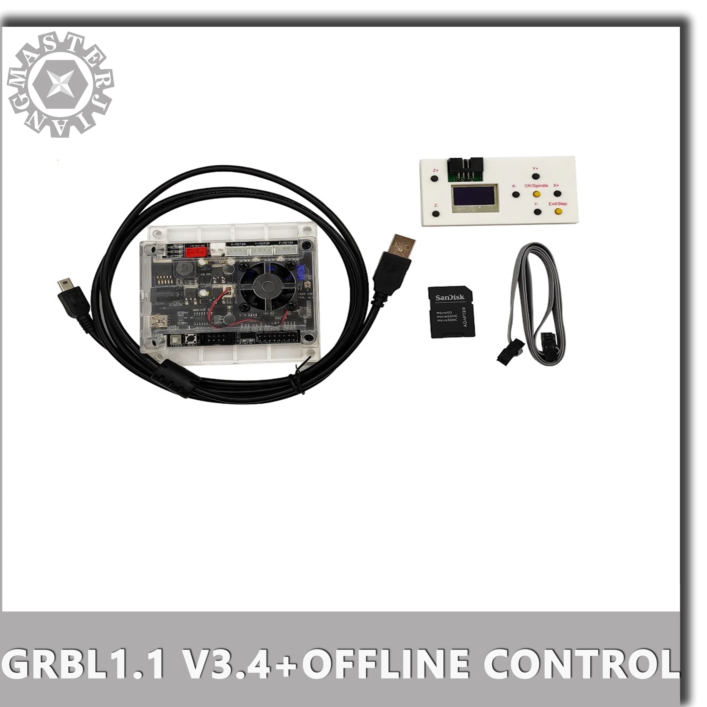 Автономный контроллер для лазерного гравировального станка 3018 Pro/3018 Pro BM + GRBL1.1 V3.4