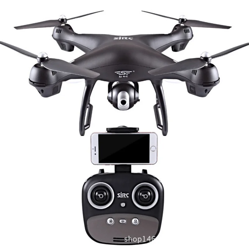 

Shi ji S70w High-definition 1080P Unmanned Aerial Vehicle Airplane Aerial Photography Double GPS Remote Control Follow Four-axis