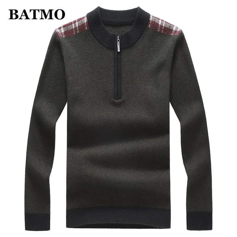 BATMO Новое поступление осенний высококачественный мужской свитер, мужские пуловеры больших размеров M-8XL 9992