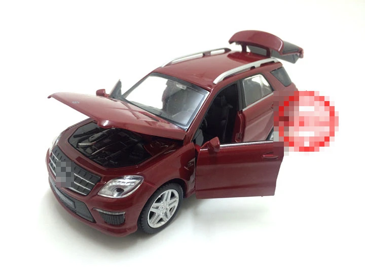 Масштаб 1/32 ML63 AMG легированная игрушечная спортивная машина высокая имитация