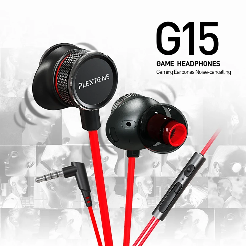 Wired Gaming Earphone Super Stereo Bass Sport Headset With Microphone for iPhones Samsung Phone PC Music game Earbuds Headphone